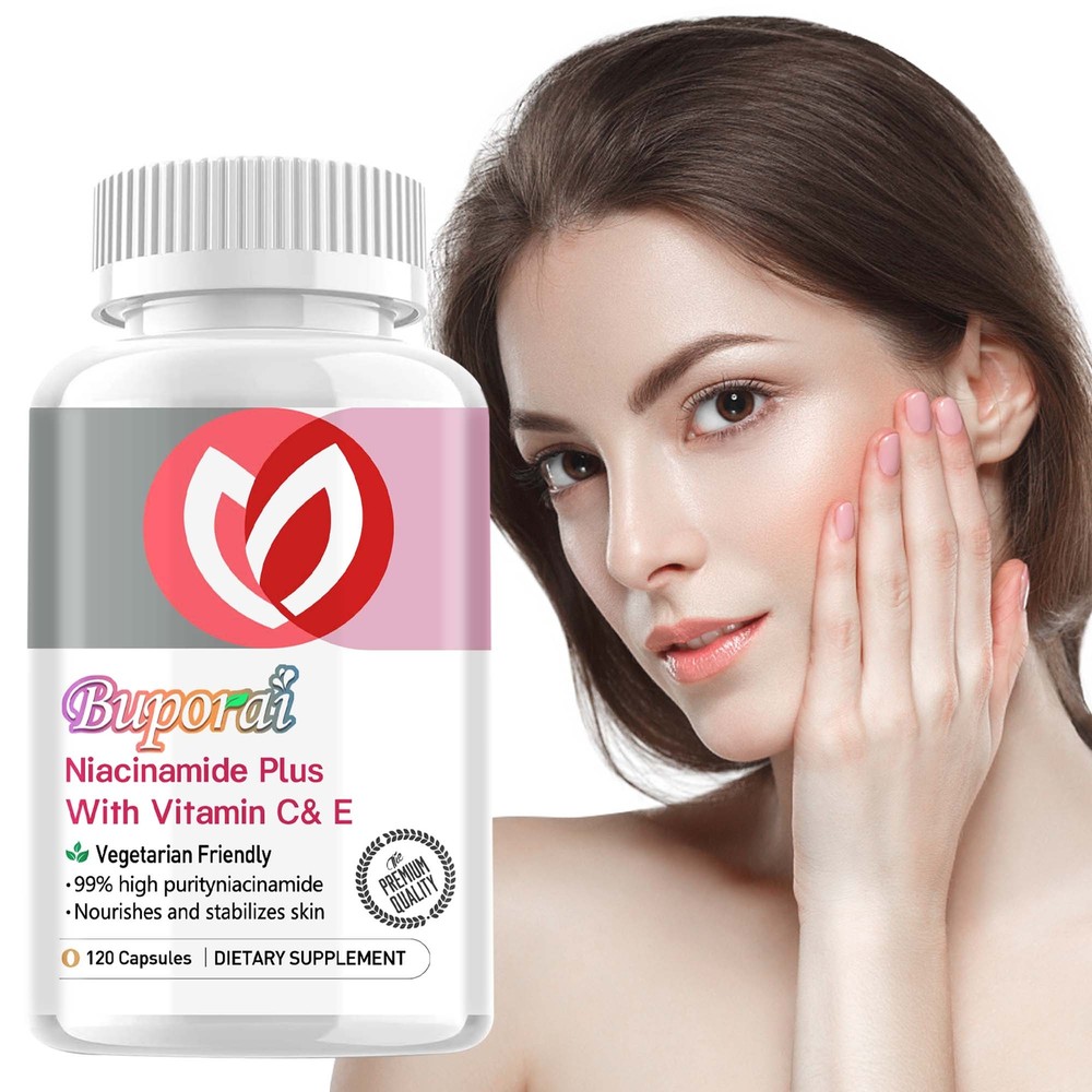 Niacinamide Vitamin C & E Serum for Anti-Aging Skin Repair & Wrinkle Reduction