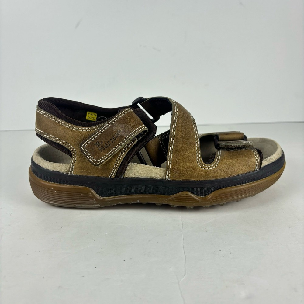 Vintage Y2K Dr Martens leather sandals casual streetwear womens 6 BRAND NEW