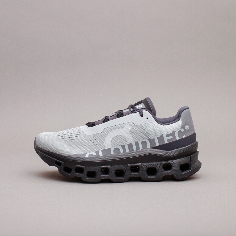 ON Cloudmonster Glacier Black Running Workout Gym New Men Shoes Rare 61.97656