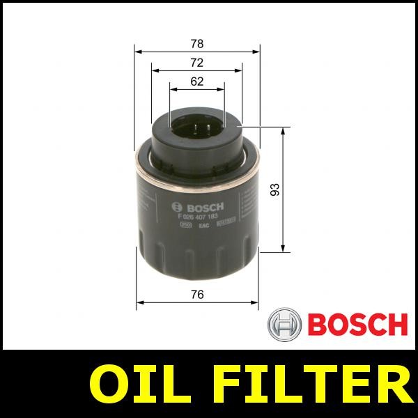Oil Filter Fits SKODA FABIA RAPID ROOMSTER II 1.2 1.4 1.6 381704620F