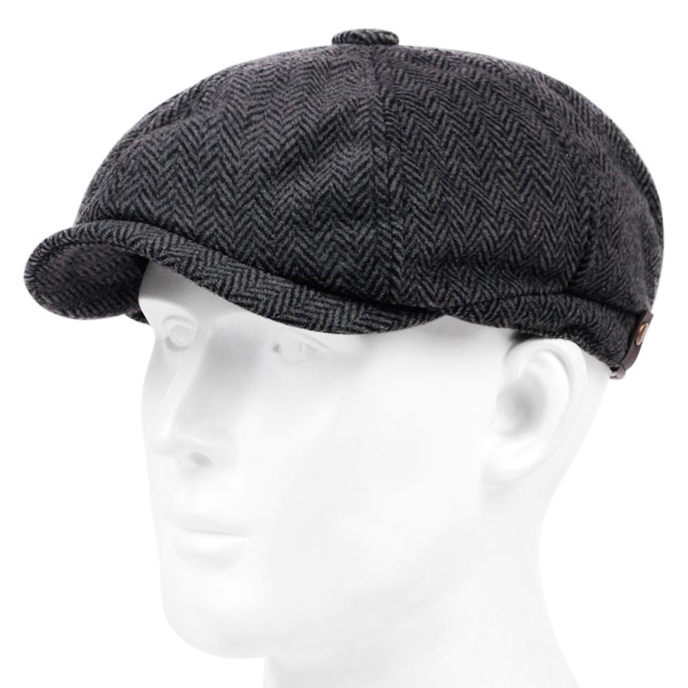 Wild Octagonal Beanie for Men - Unisex Casual Spring & Fall Cap