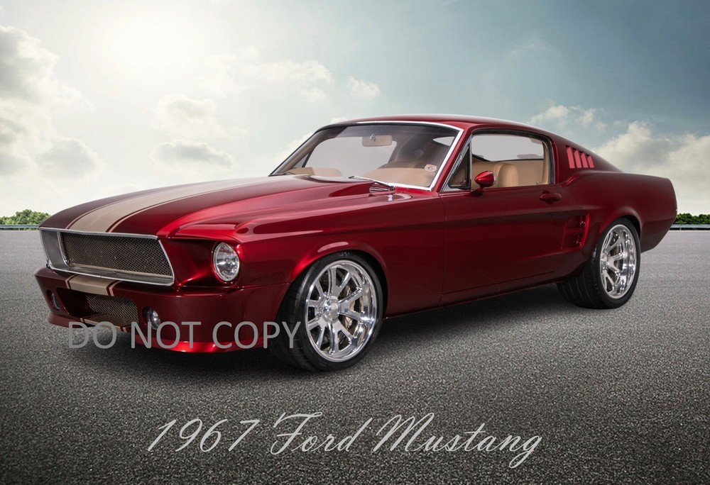 1967-ford-mustang - Poster Sized Premium Photo Print 11