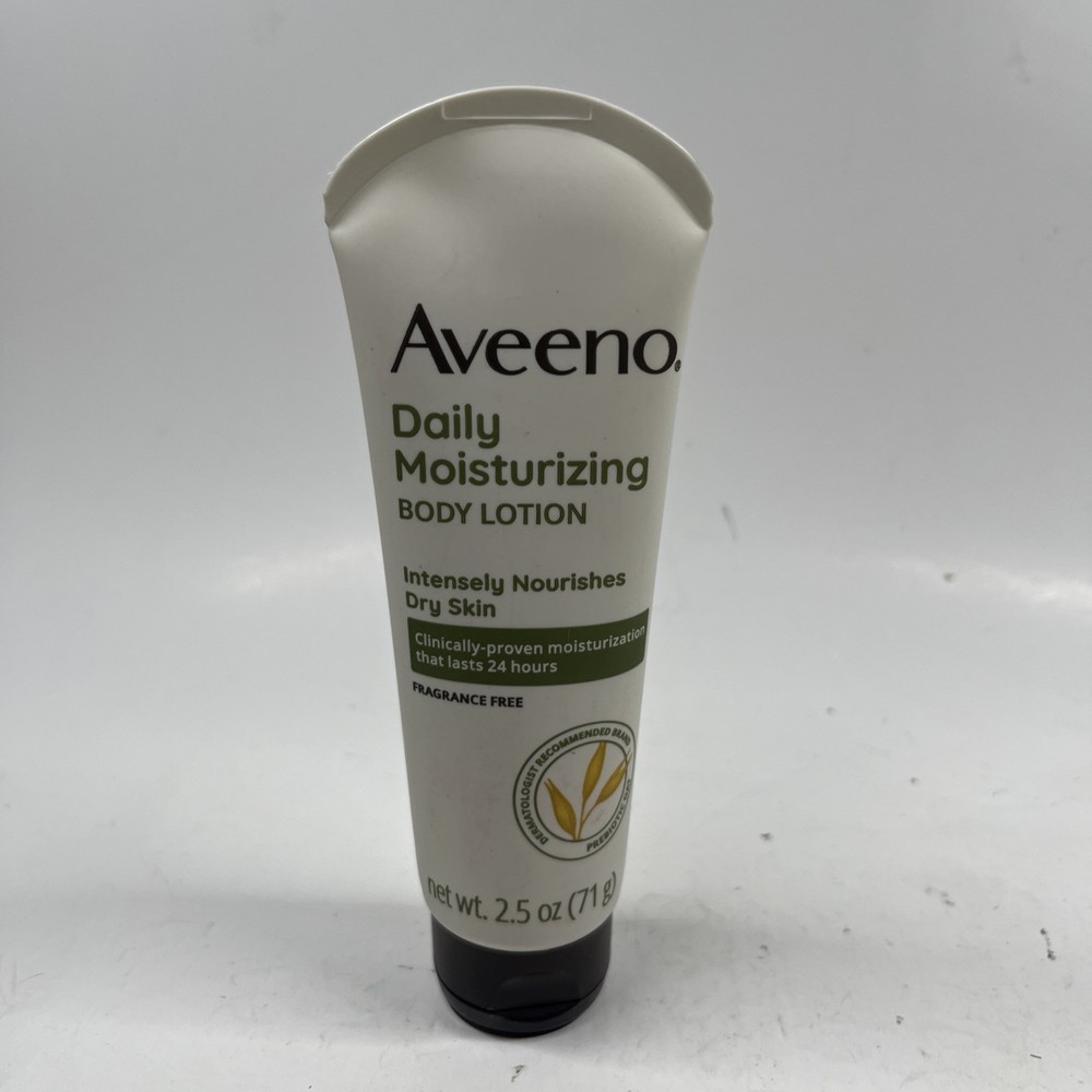 Aveeno Fragrance-Free Daily Moisturizing Body Lotion 2.5 fl oz Free Shipping