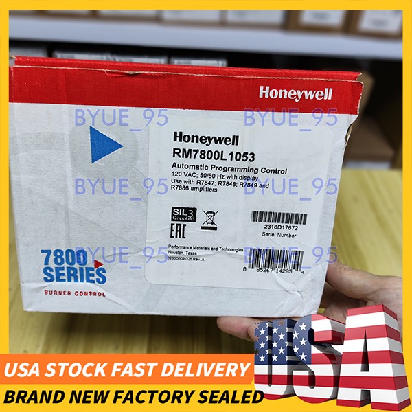1PC Honeywell RM7800L1053 combustion controller In box Brand new Free shipping