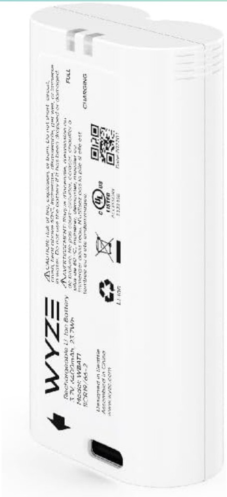 WYZE Removable Battery Pack Battery Cam Pro