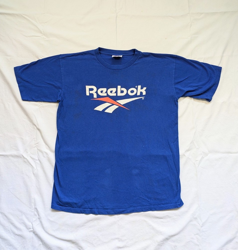 Vintage Reebok Shirt Mens XL Single Stitch Vintage 90s Made In USA