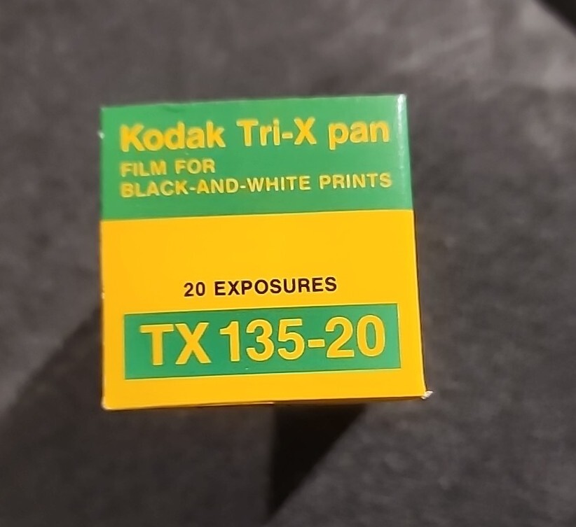 Vintage Expired Kodak Tri-X Pan Black And White Film TX 135-20 Dec 1978