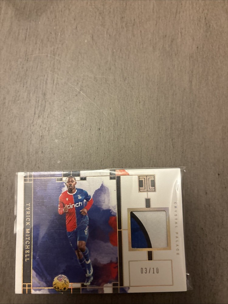 2023-24 Panini Impeccable Premier League - NUMBER PATCH Tyrick Mitchell /10-mint
