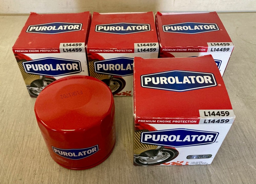 FOUR(4) Purolator L14459 Oil Filter LOT PH3593A PH9688 PH2808 V4459 1334 51334