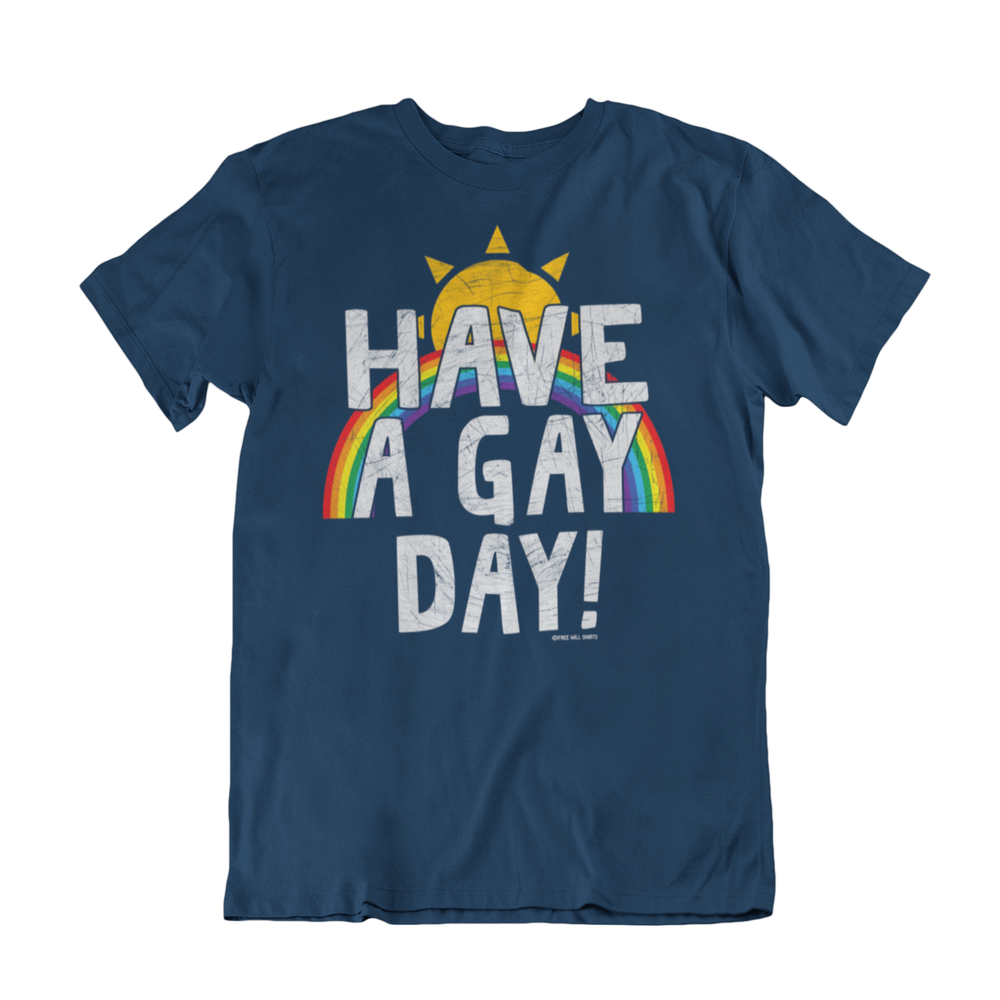Gay Pride Rainbow T-Shirt for Men - LGBT Equality Tee-image