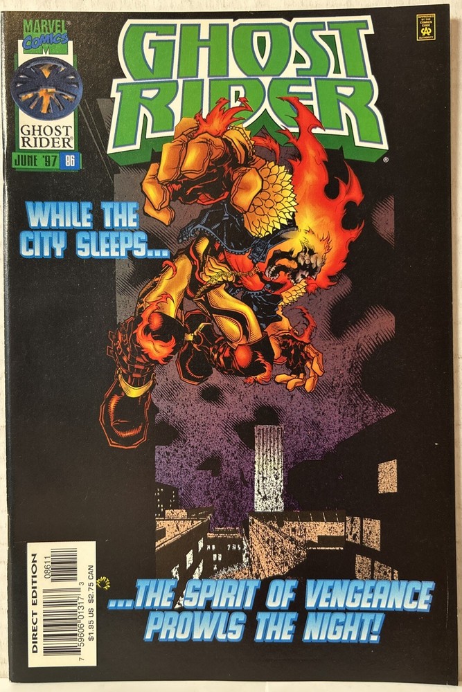Ghost Rider 86 Marvel Comics 1997 Low Print Run NM+ High Grade