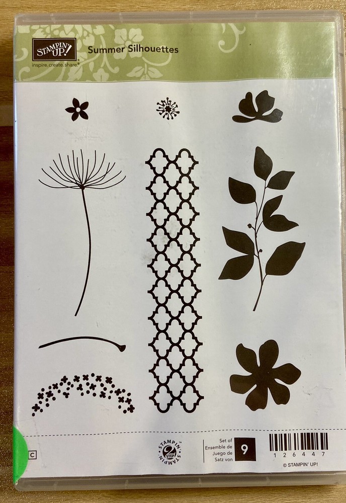 Stampin'Up! SUMMER SILHOUETTES Rubber stamp set