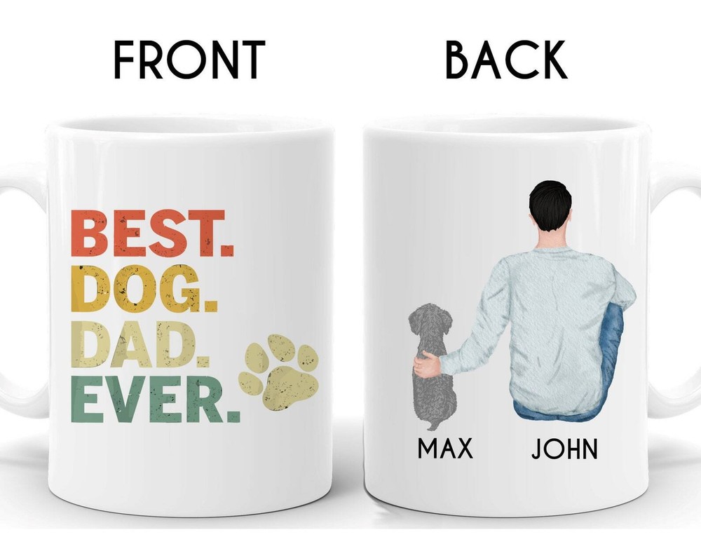 Personalized Schnoodle Mug Schnoodle Dad Mug Schnoodle Lover Mug Schnoodle Dad