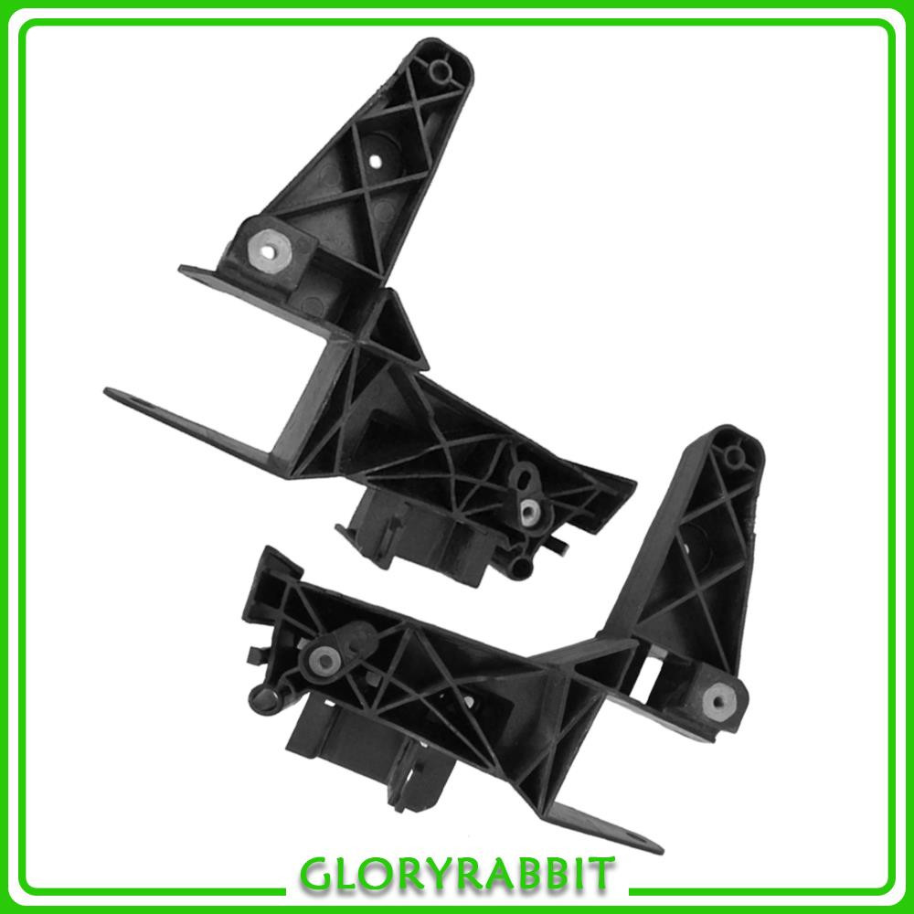 Pair Front Radiator Mounting Support Bracket Black Replacement For A Class W177