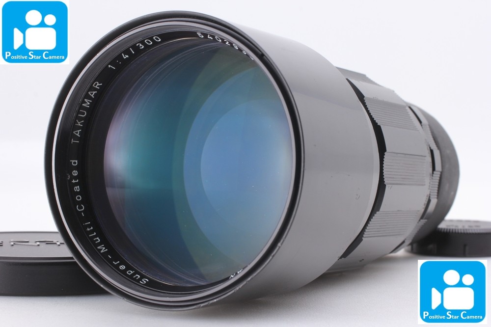 MINT Pentax Super Multi Coated Takumar 300mm F4 M42 Lens w/ Tripod Mount from Japan
