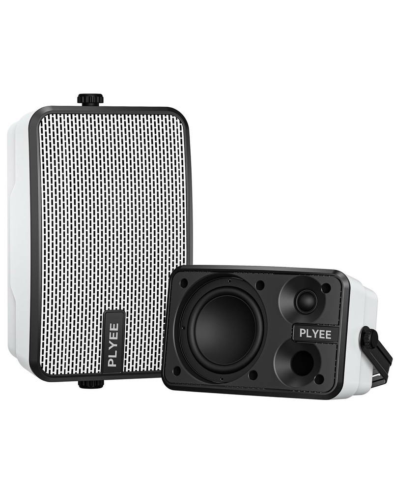 400W Outdoor Bluetooth Speakers with Wireless Sync and IPX5 Waterproof Rating