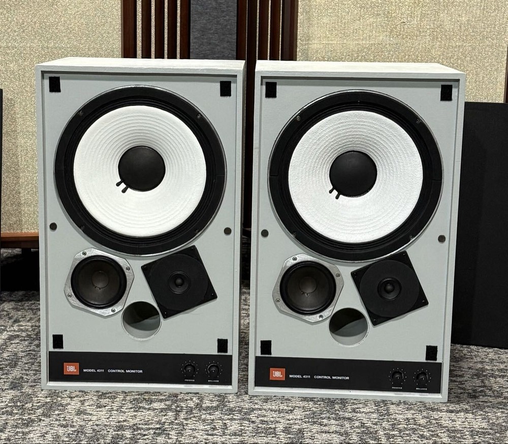 DDP JBL 4311A Control Monitor Speaker Pair All-Alnico Magnet Units from Japan