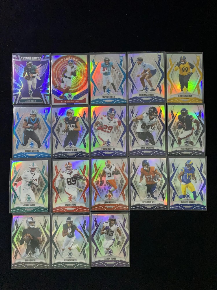 2025 Panini Phoenix Silver Travis Hunter Derrick Harmon RC Rookie Lot*18 HD