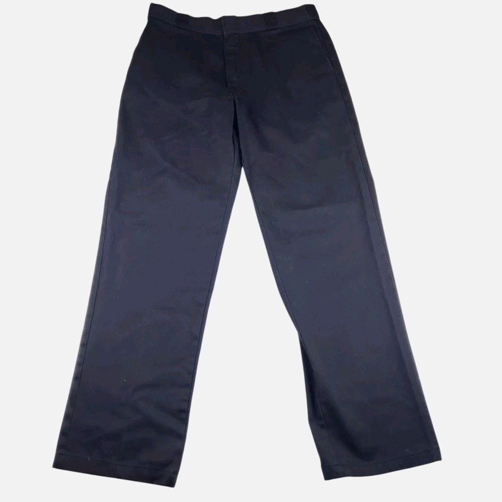 Dickies 874 Work Pants Mens Size 36x34 black Original Fit Flat Front Chino