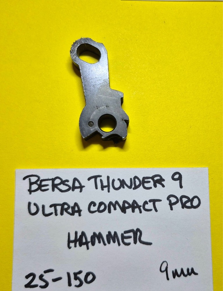 Bersa Thunder 9 Ultra Compact Pro 9mm Hammer Grip Pistol #25-150