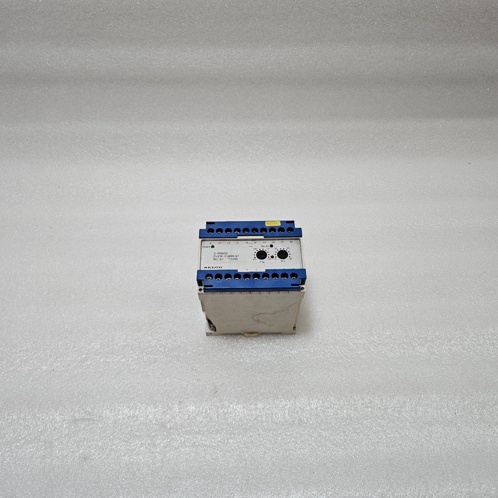 SELCO T2200-02 3-PHASE OVERCURRENT RELAY | 5A | 400 / 450V AC