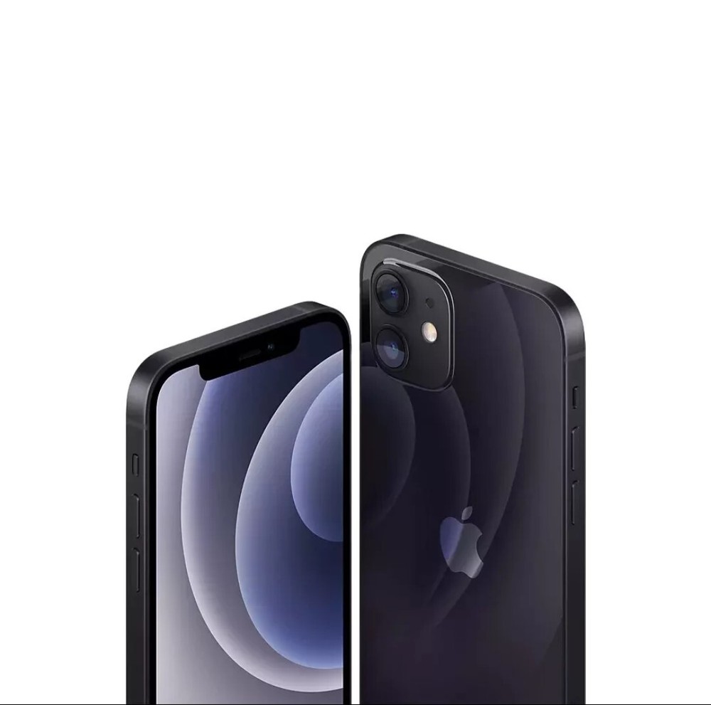 BRAND NEW Apple iPhone 12 - 64GB - Black-Cricket Wireless. BOX SEALED