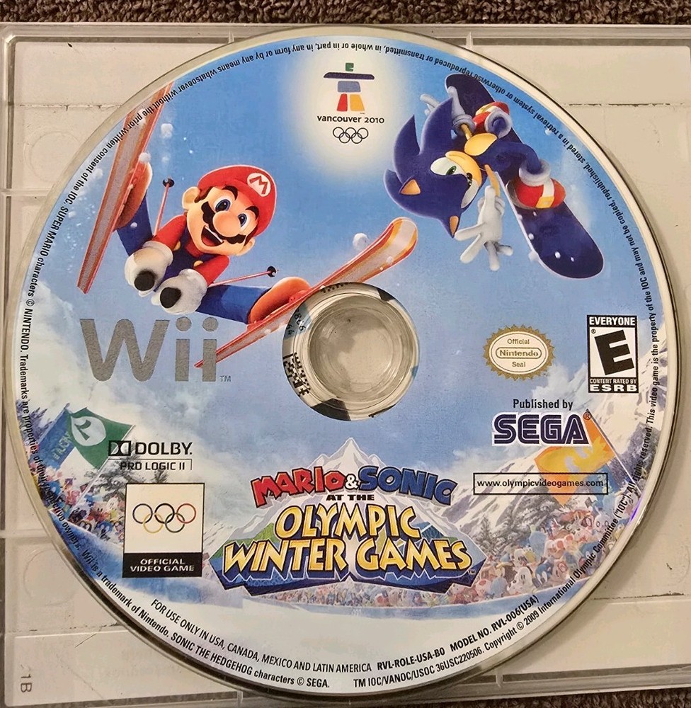 Mario & Sonic at the Olympic Winter Games (Wii, 2009)