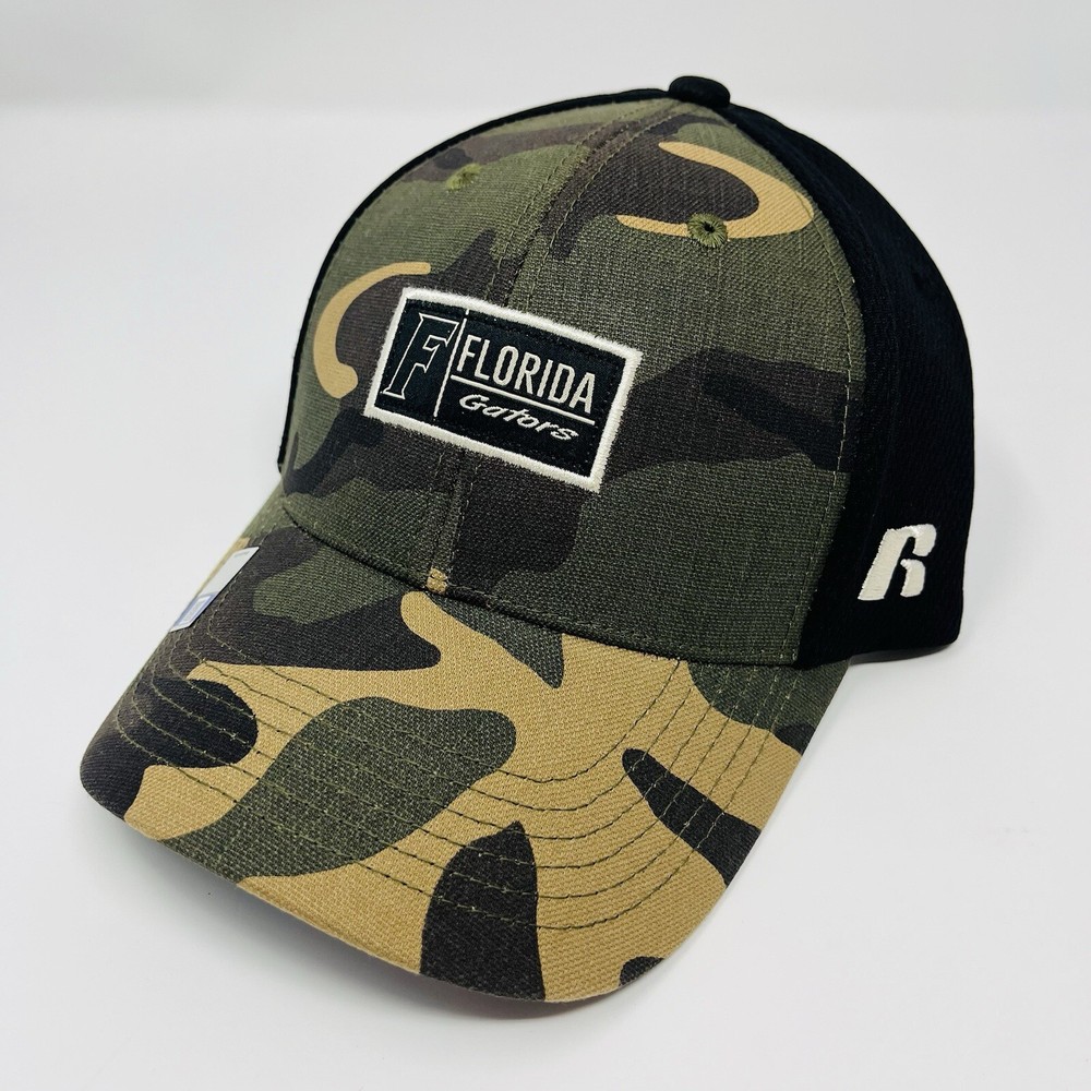 NCAA University of Florida Gators Hat Cap Camo Black Snapback Adjustable NEW