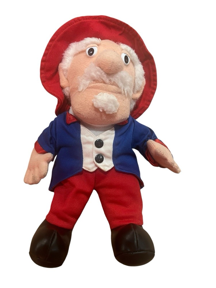 Ole Miss Rebels Colonial Reb Mascot Bean Bag Plush SEC Mississippi 1980’s Rare