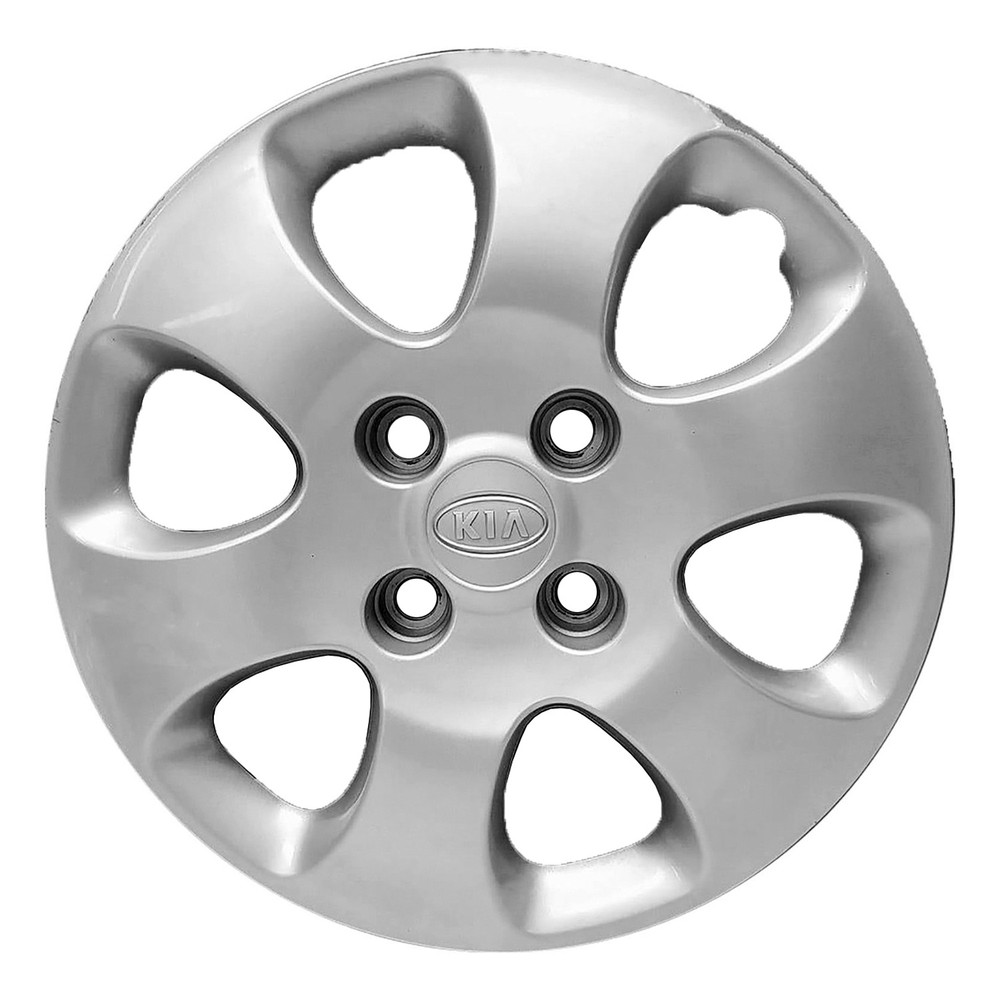 OE 15-Inch Silver Wheel Cover for 2004-2009 KIA Spectra 570-66014