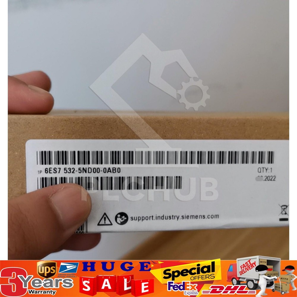 New Siemens 6ES7 532-5ND00-0AB0 6ES7532-5ND00-0AB0 S7-1500 analog output module