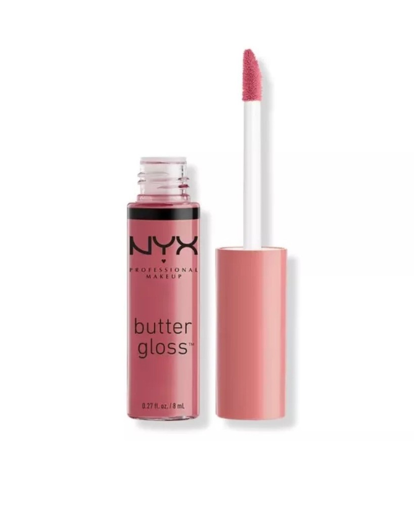 NYX Professional Makeup Butter Gloss Non-Sticky Lip Gloss, BLG15 Angel Food Cake