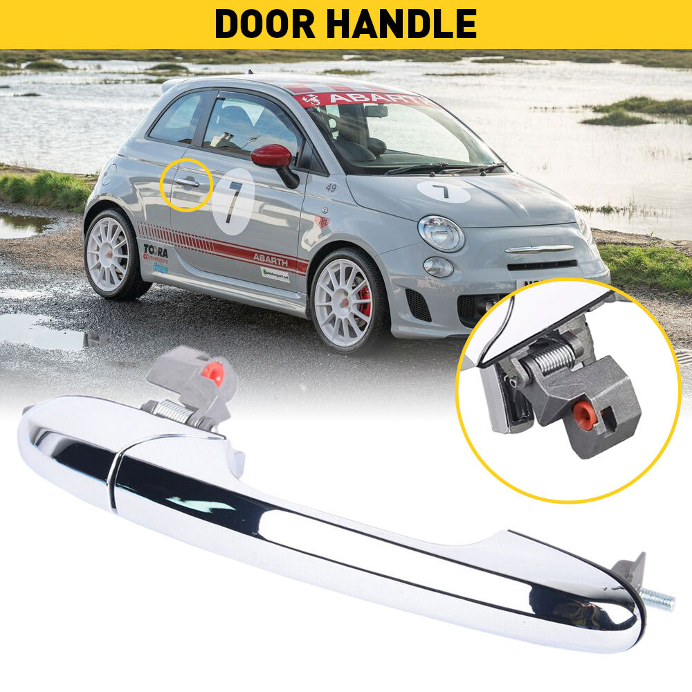 Front Right Exterior Side Door Panel Handle For Fiat 2019 500 1957 Retro Edition