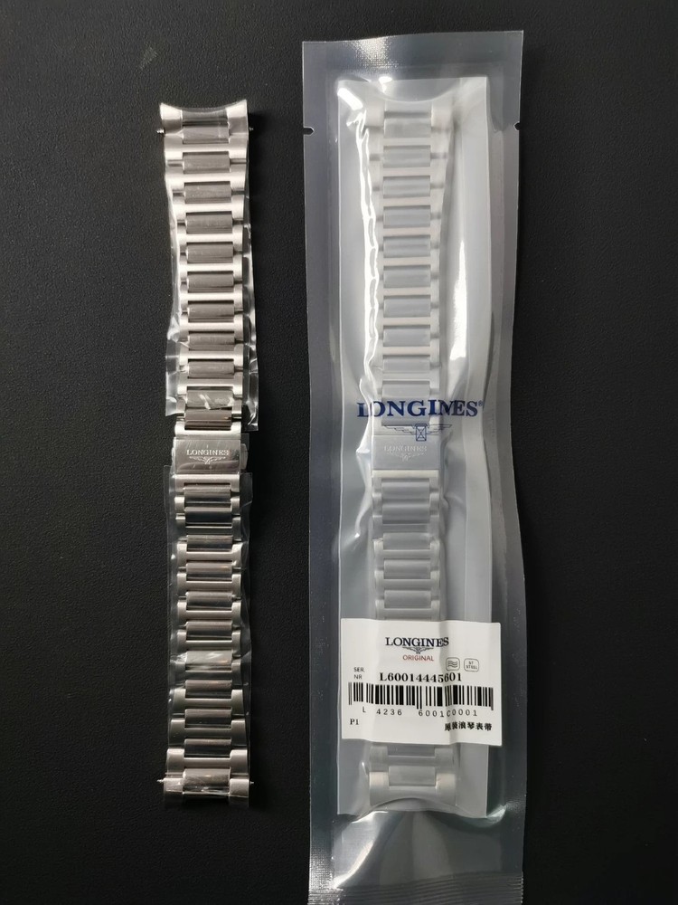 LONGINES L3.830.4 21mm Original Stainless Steel Bracelet