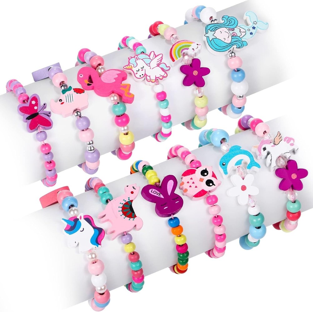Girls Bracelet Set for Ages 3-8 Cool Christmas Gift Toy