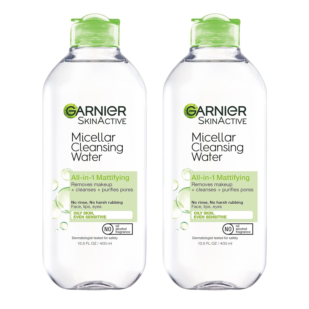 Micellar Water for Oily Skin – Mattifying Facial Cleanser & Makeup Remover
