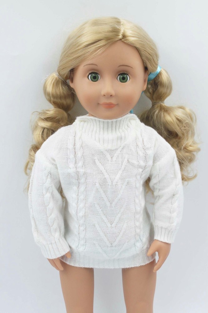 American Girl turtleneck sweater for 18'' doll clothes