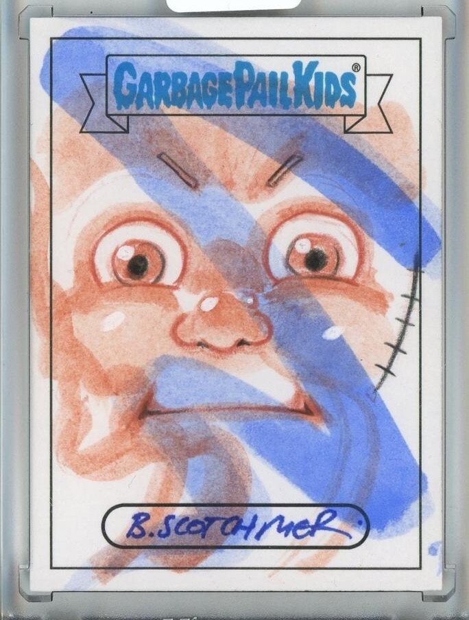 2023 Topps Garbage Pail Kids B.Scotchmer Sketch Card 1/1