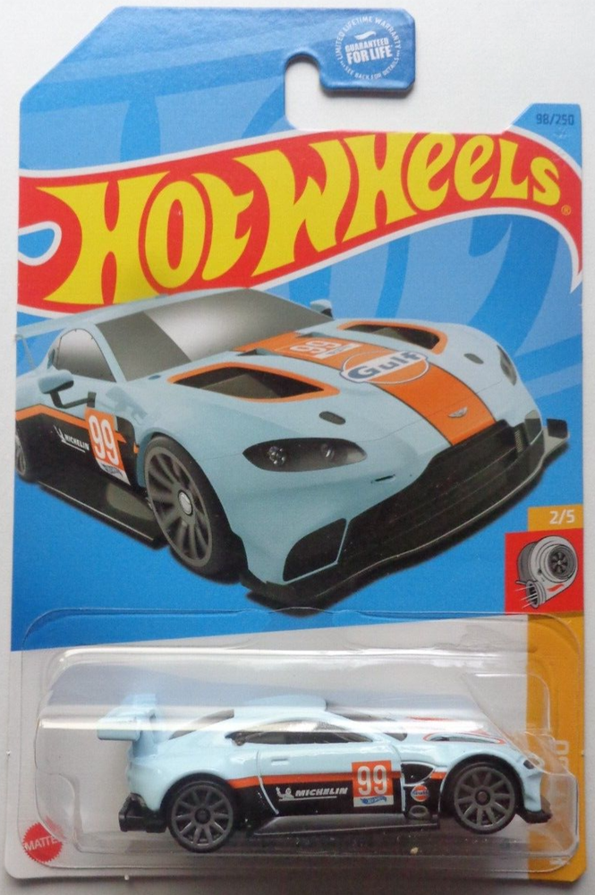 2023 Hot Wheels HW TURBO 2/5 Aston Martin Vantage GTE 98/250