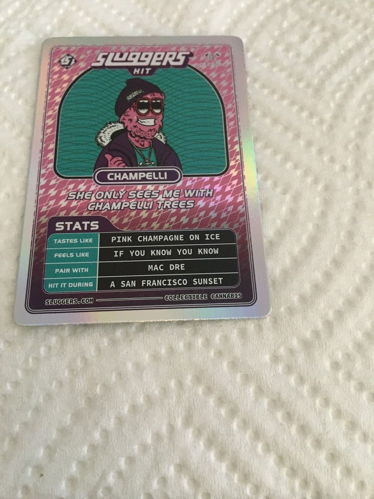 sluggers hit trading cards