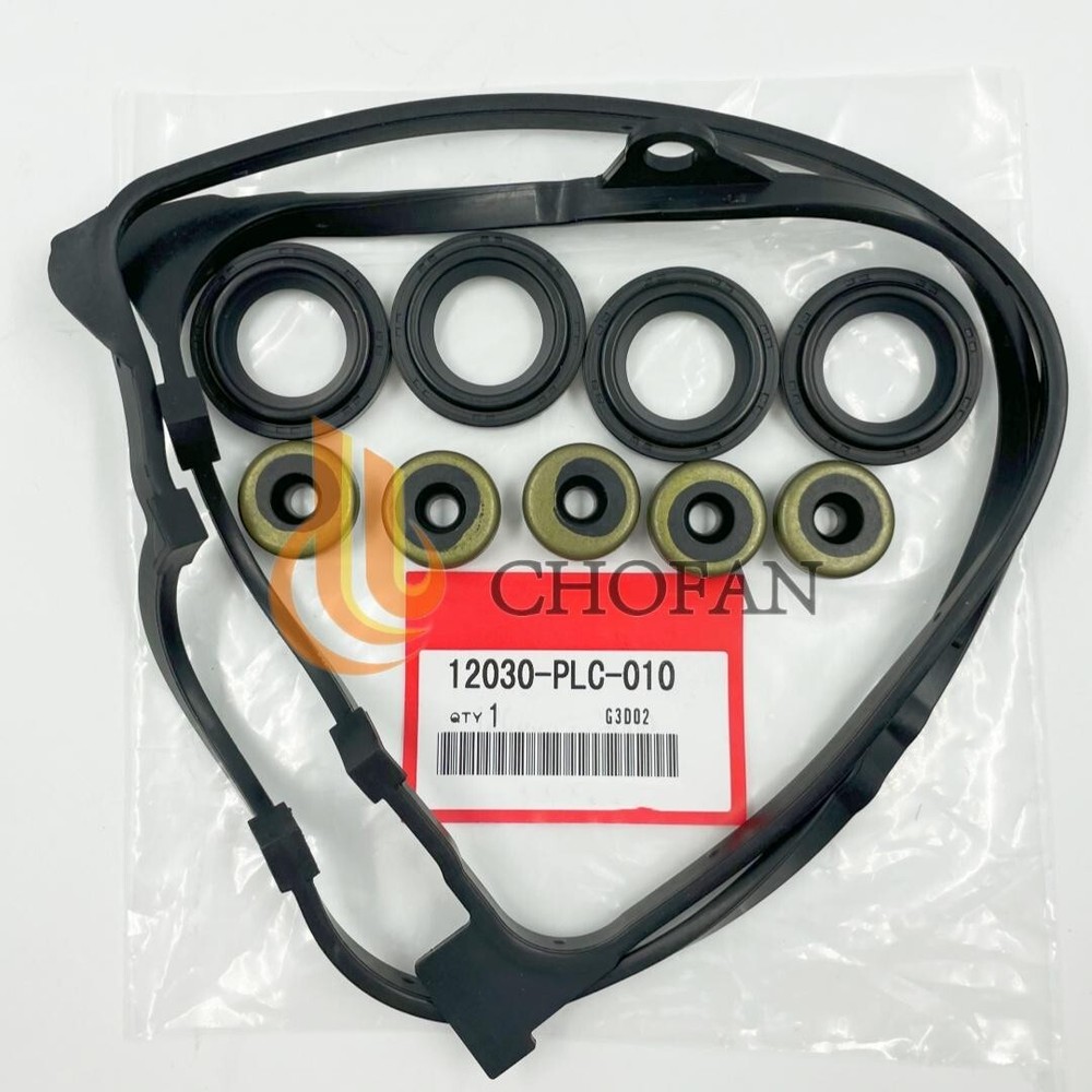 OEM Valve Cover Gasket Kit with Seals for 2001-2005 Honda Civic 1.7L Engine