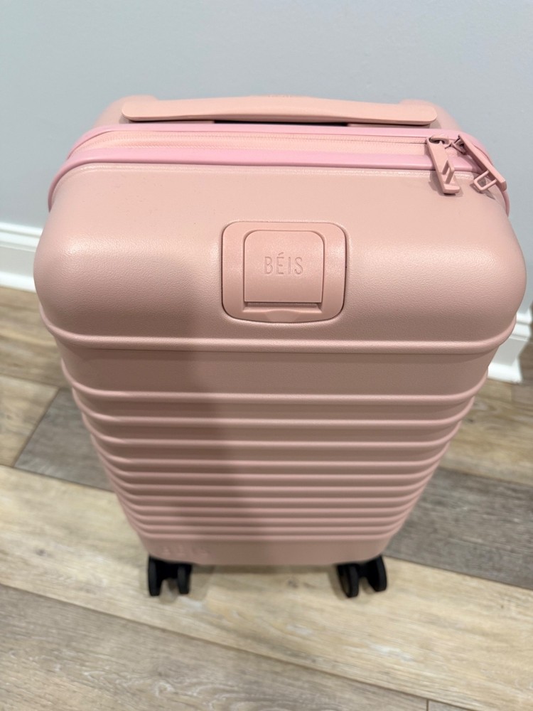 New Beis The Carry-On Roller In Atlas Pink