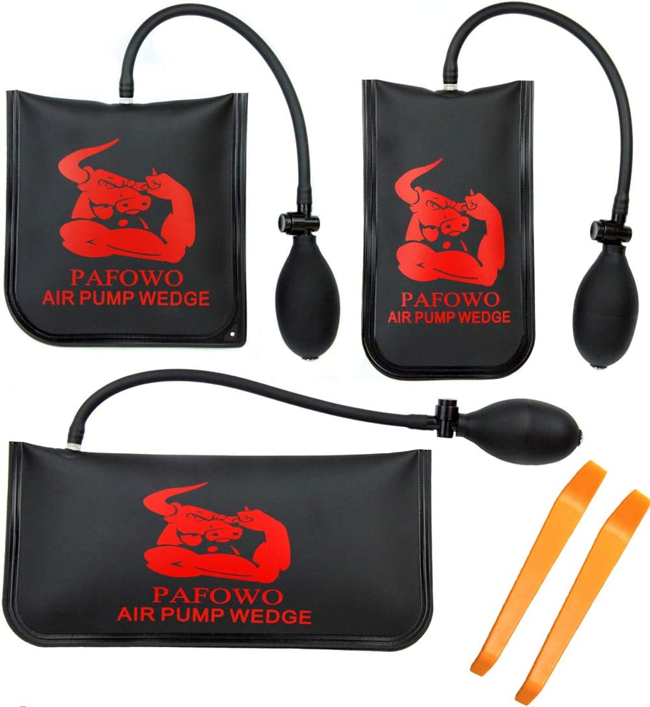 Commercial Grade Air Wedge Bag Pump Professional Leveling Kit & Alignment Tool