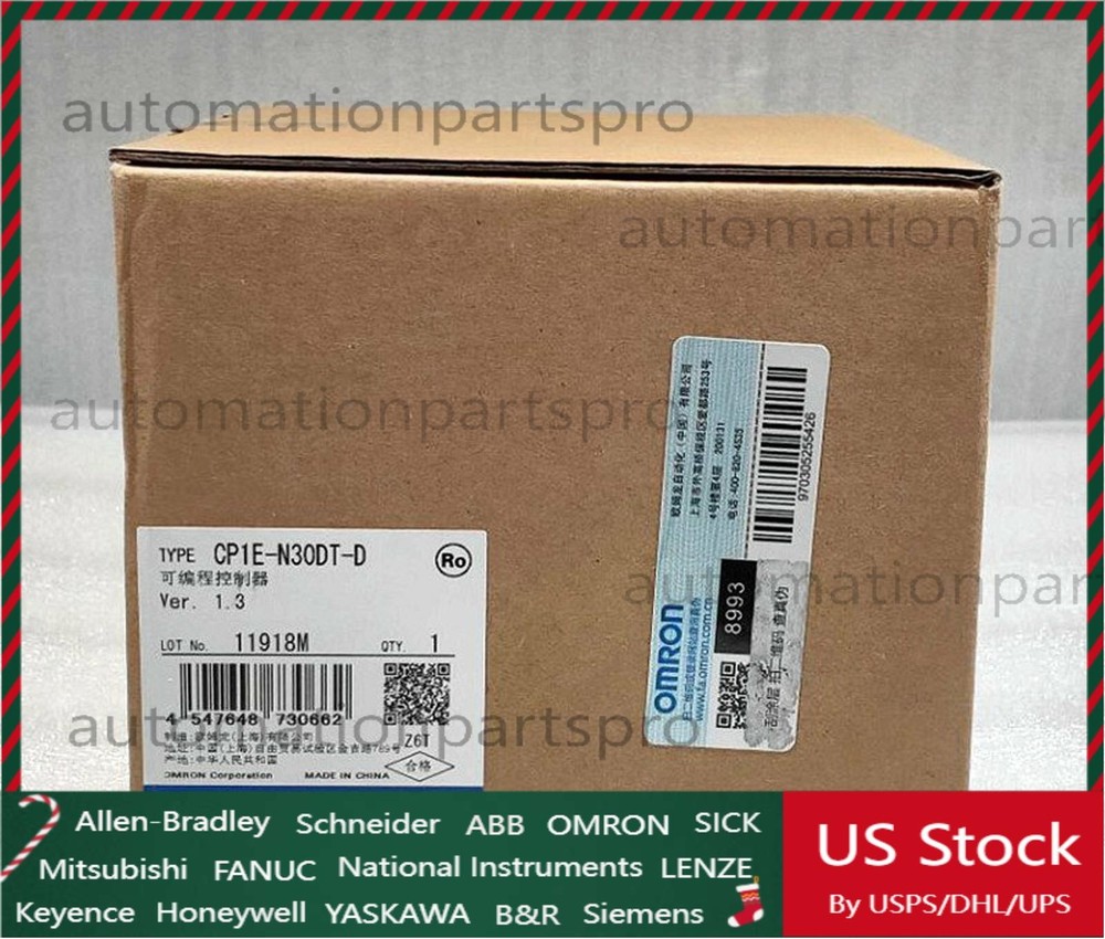 Omron CP1E-N30DT-D Programmable Controller New One CP1EN30DTD US Free TAX