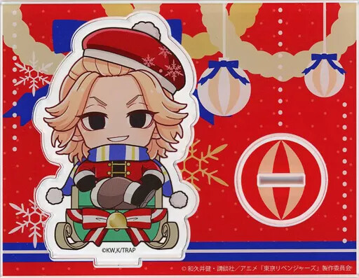 Acrylic Stand Panel Single Item Manjiro Sano Christmas Ver. Tokyo Revengers Prin