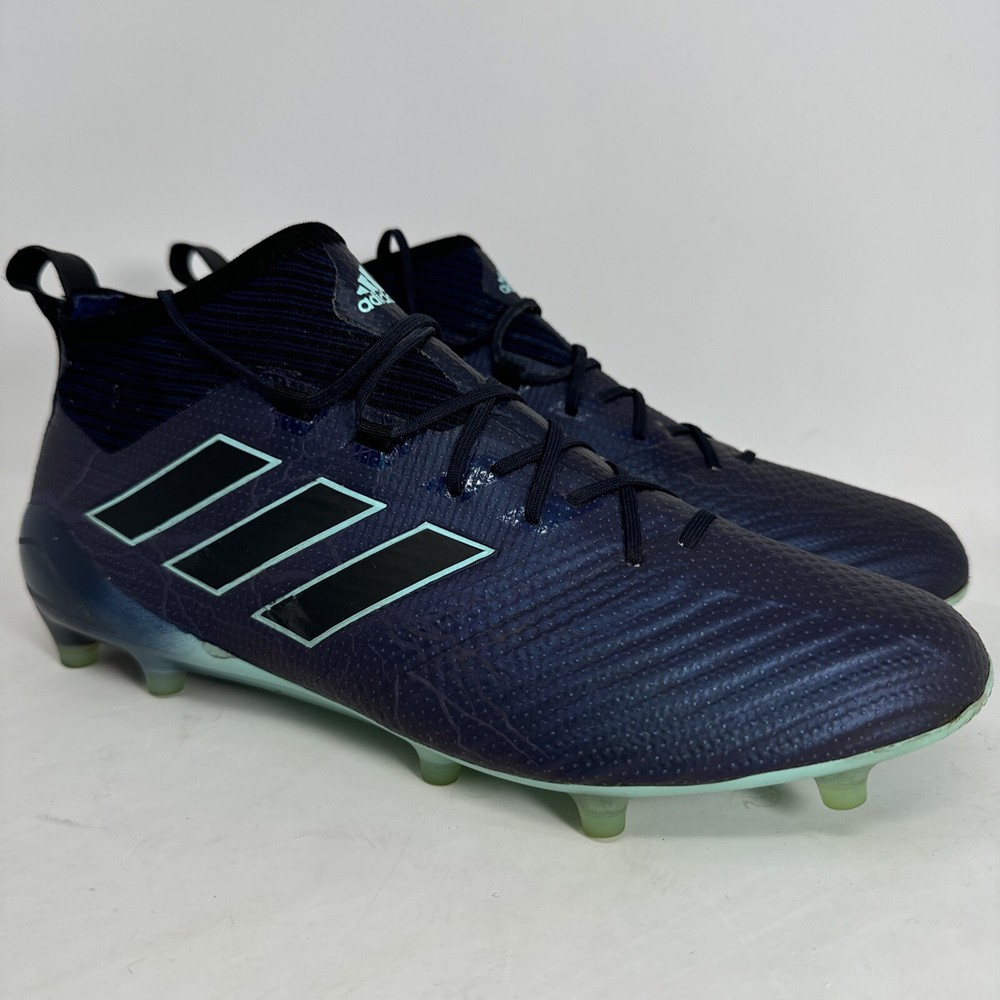 Adidas men’s Ace 17.1 FG soccer cleats 11 Legend Ink storm Blue purple lightning
