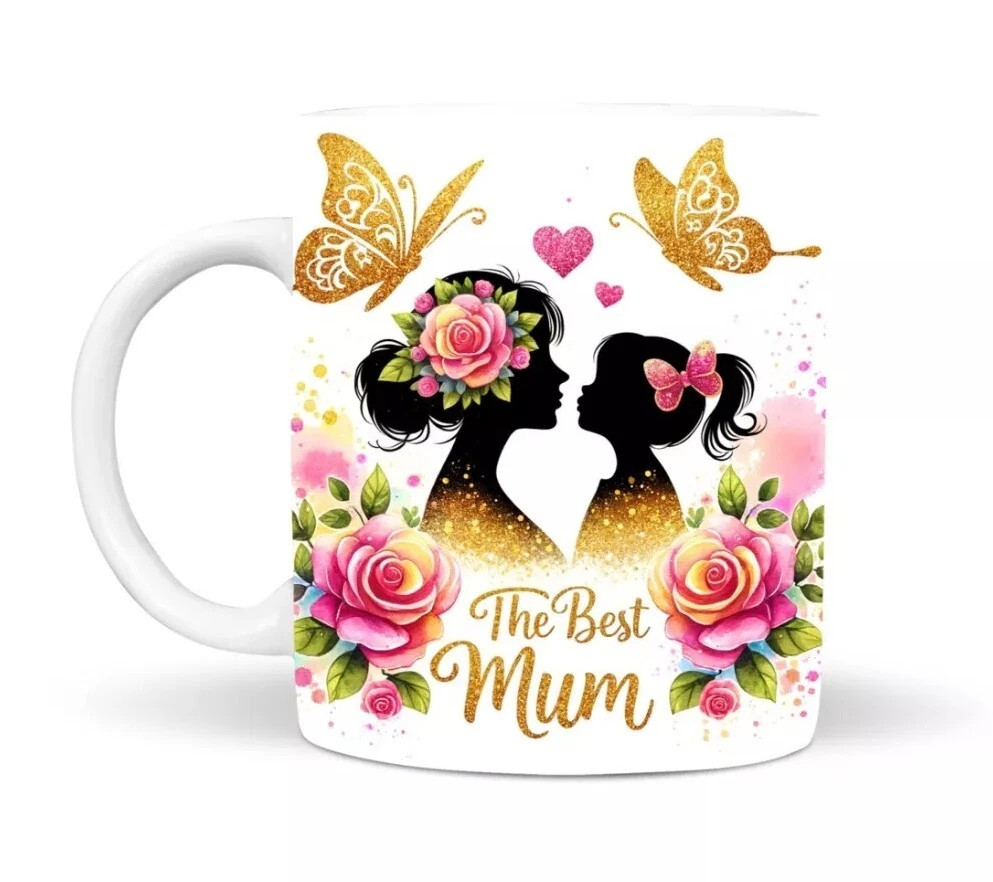 The Best Mum Coffee/Tea Ceramic Mug 11Oz For Office Mother Day or Birthday Gift
