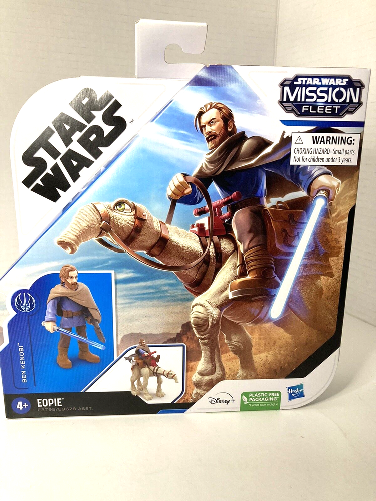 Star Wars Mission Fleet Ben Kenobi And Eopie Tatooine Trek Figure, Creature