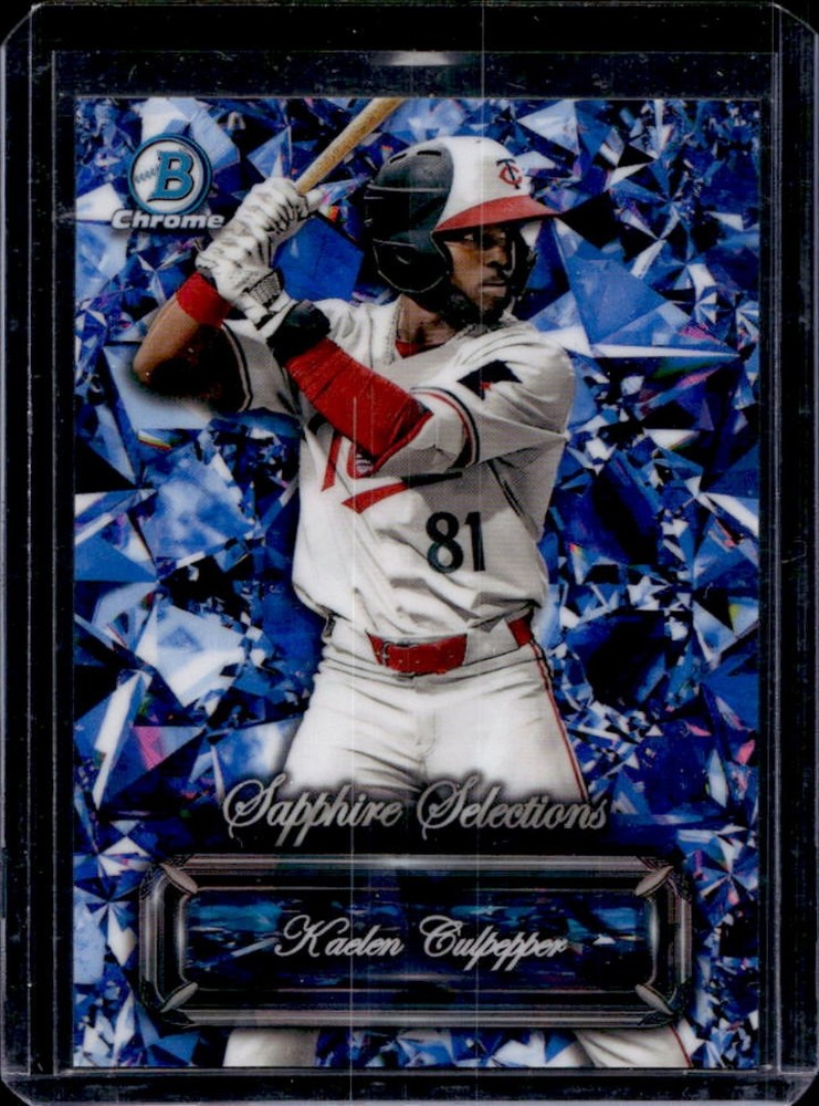 2024 Bowman Draft Sapphire Kaelen Culpepper Selections #SS-15 Twins