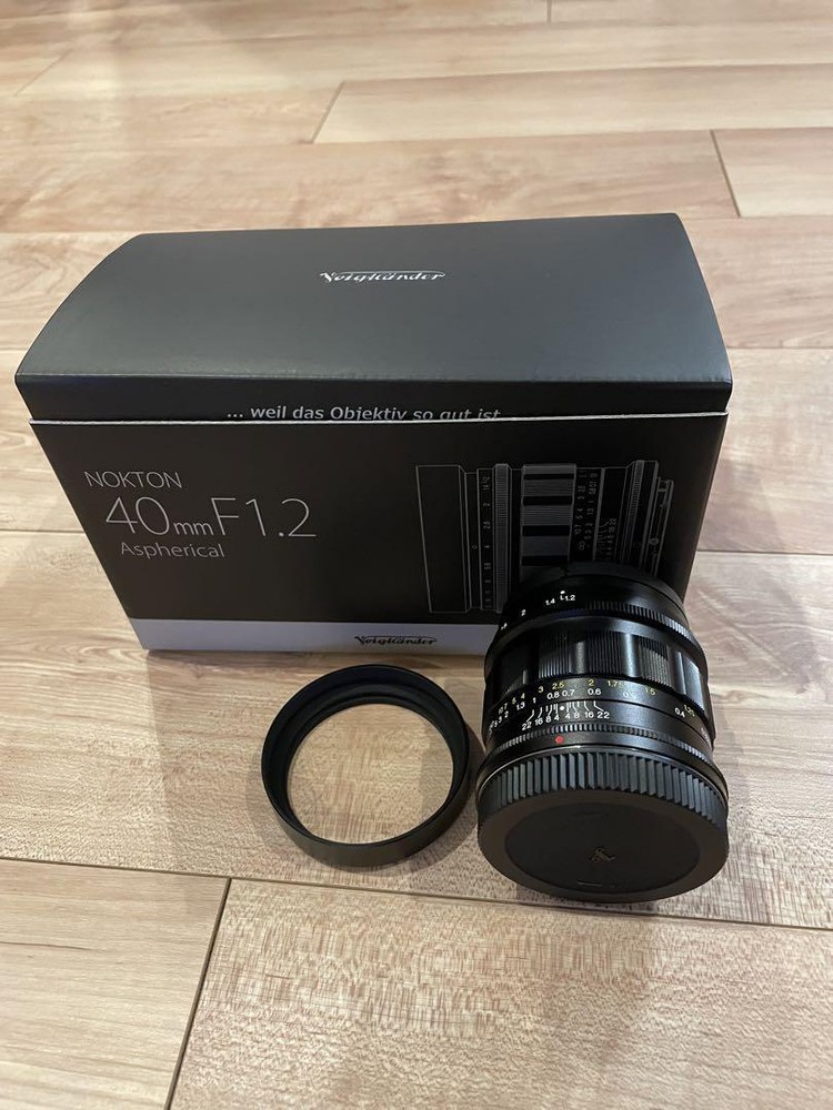 Near Mint Voigtlander NOKTON 40mm F/1.2 Aspherical (for Nikon Z mount)